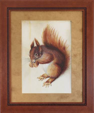 "Squirrel" Study of Hans Hoffmann’s "Red Squirrel" thumb
