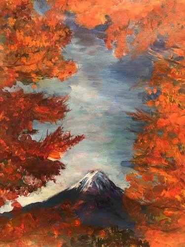 Original Landscape Paintings by Nahoko Komatsu O