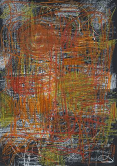Original Abstract Expressionism Abstract Drawings by Ivan Klymenko