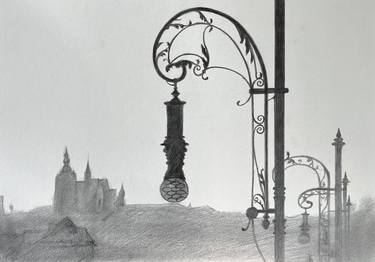 Original Realism Architecture Drawings by Ivan Klymenko