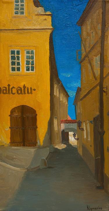 Original Fine Art Architecture Paintings by Ivan Klymenko