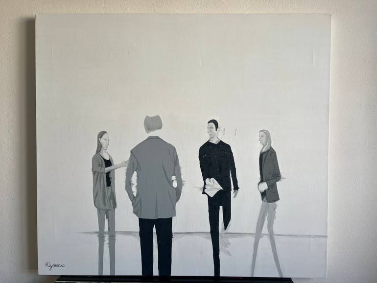 Original Contemporary People Painting by Ivan Klymenko
