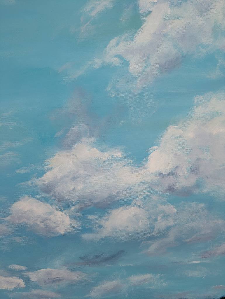 Original Abstract Landscape Painting by Judy Century