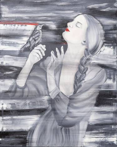 Print of Figurative Mortality Paintings by Sophie Pirot