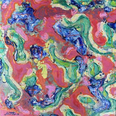 Print of Abstract Expressionism Abstract Paintings by Martin Zach