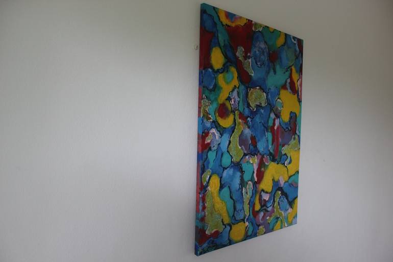 Original Expressionism Abstract Painting by Martin Zach