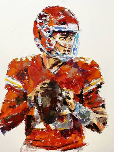 Print of Expressionism Sports Paintings by Derek Russell