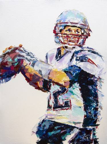Print of Expressionism Sports Paintings by Derek Russell