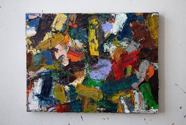 Original Abstract Expressionism Abstract Paintings by Ethan Newman