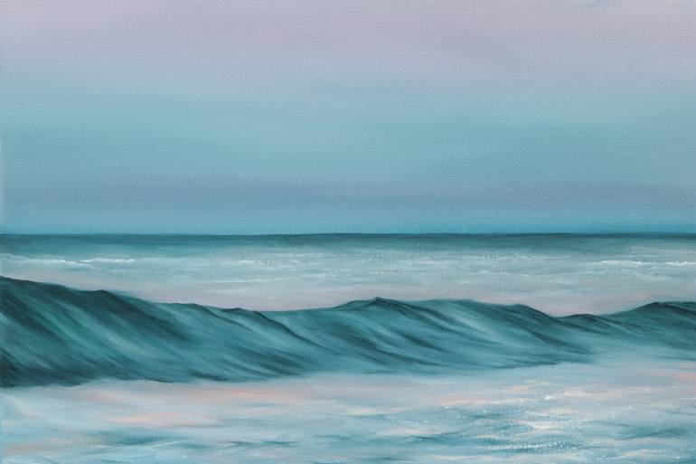 Original Realism Seascape Painting by ANNA KULAK