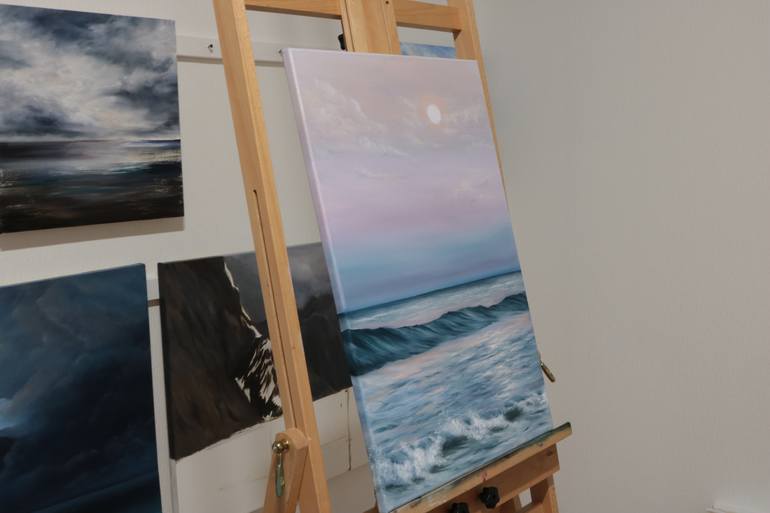 Original Realism Seascape Painting by ANNA KULAK