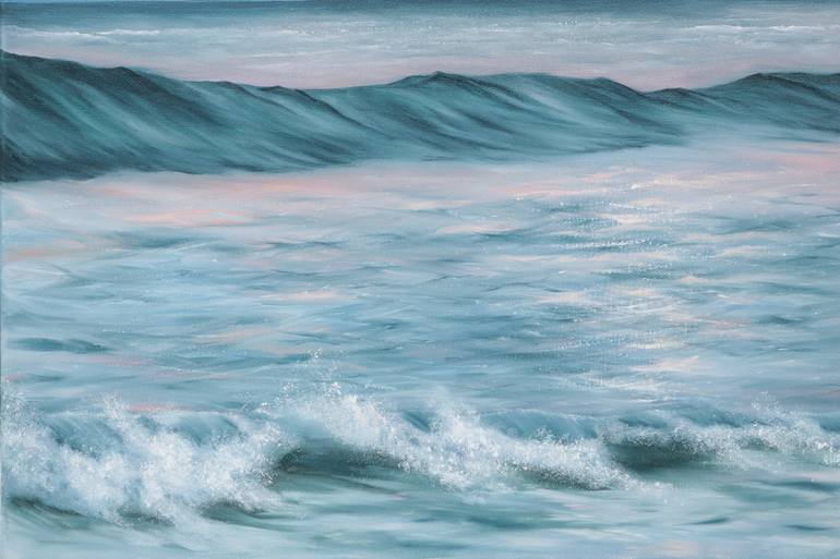 Original Realism Seascape Painting by ANNA KULAK