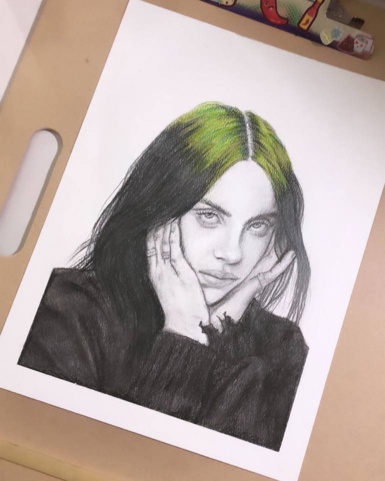Original Other People Drawing by Vanessa Le