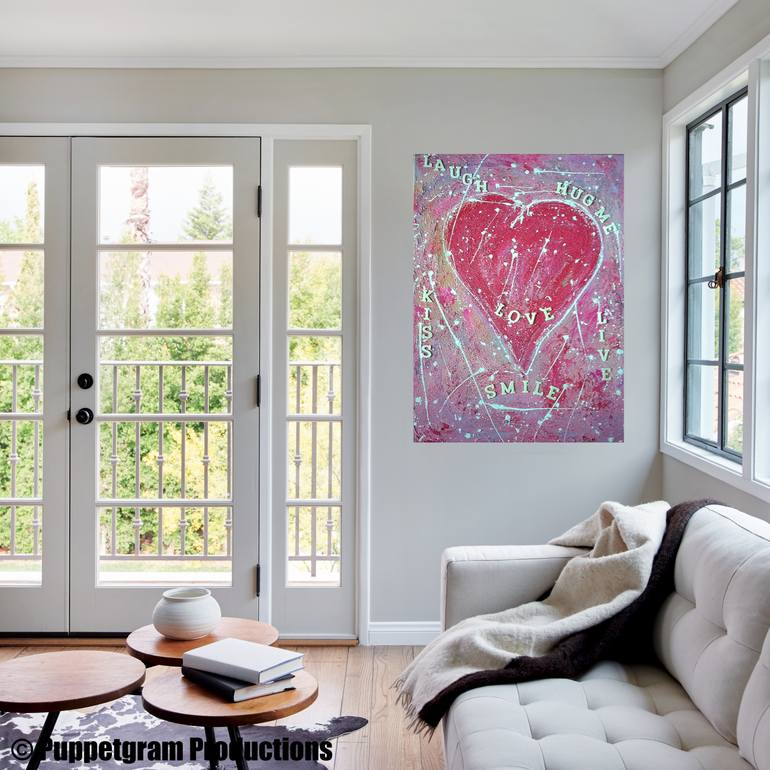 Original Abstract Expressionism Abstract Painting by Dennis Aran