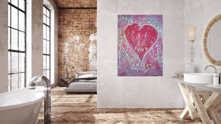 Original Abstract Expressionism Abstract Painting by Dennis Aran