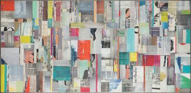 Print of Abstract Geometric Collage by Whitney Wolff