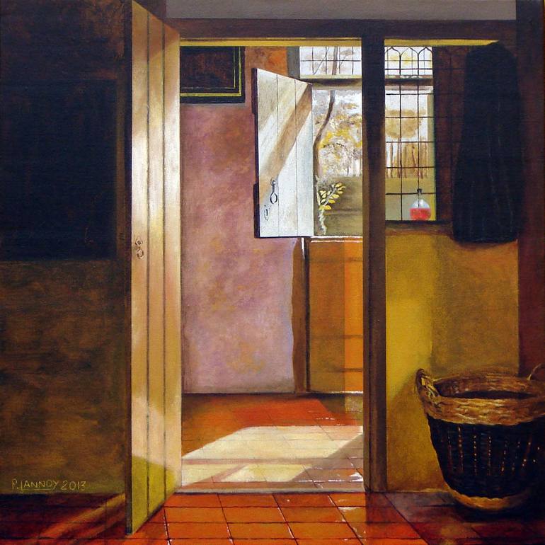 Original Realism Home Paintings by Patrice Lannoy