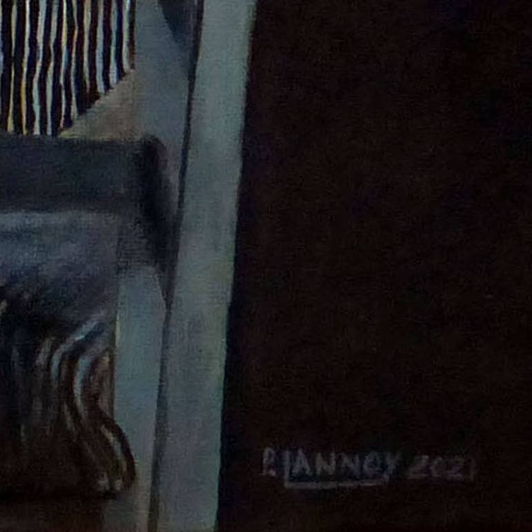 Original Figurative Home Painting by Patrice Lannoy