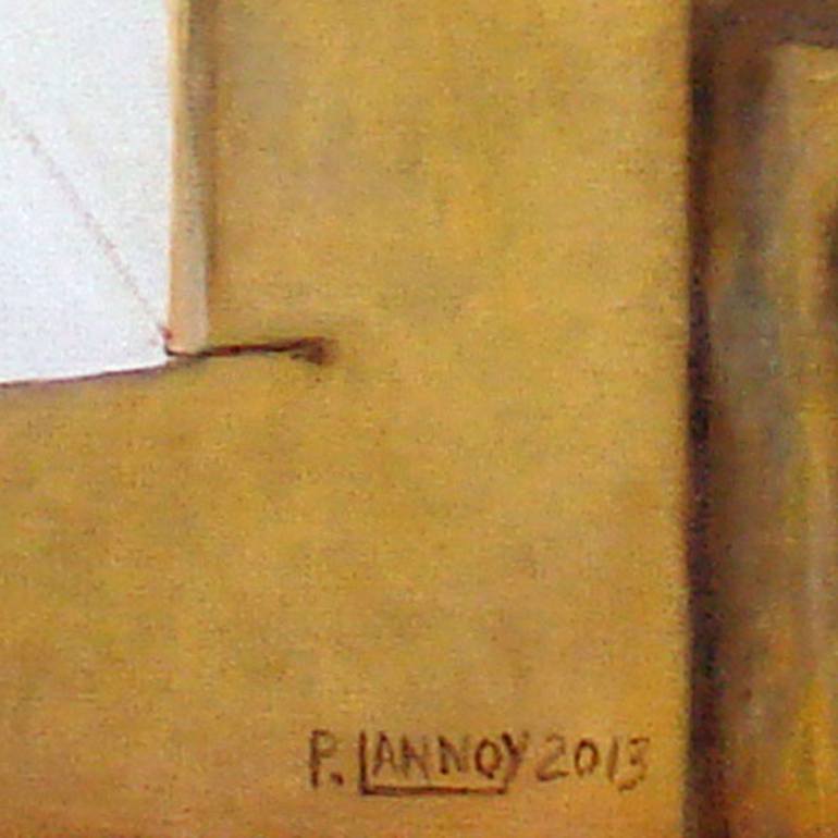 Original Figurative Home Painting by Patrice Lannoy