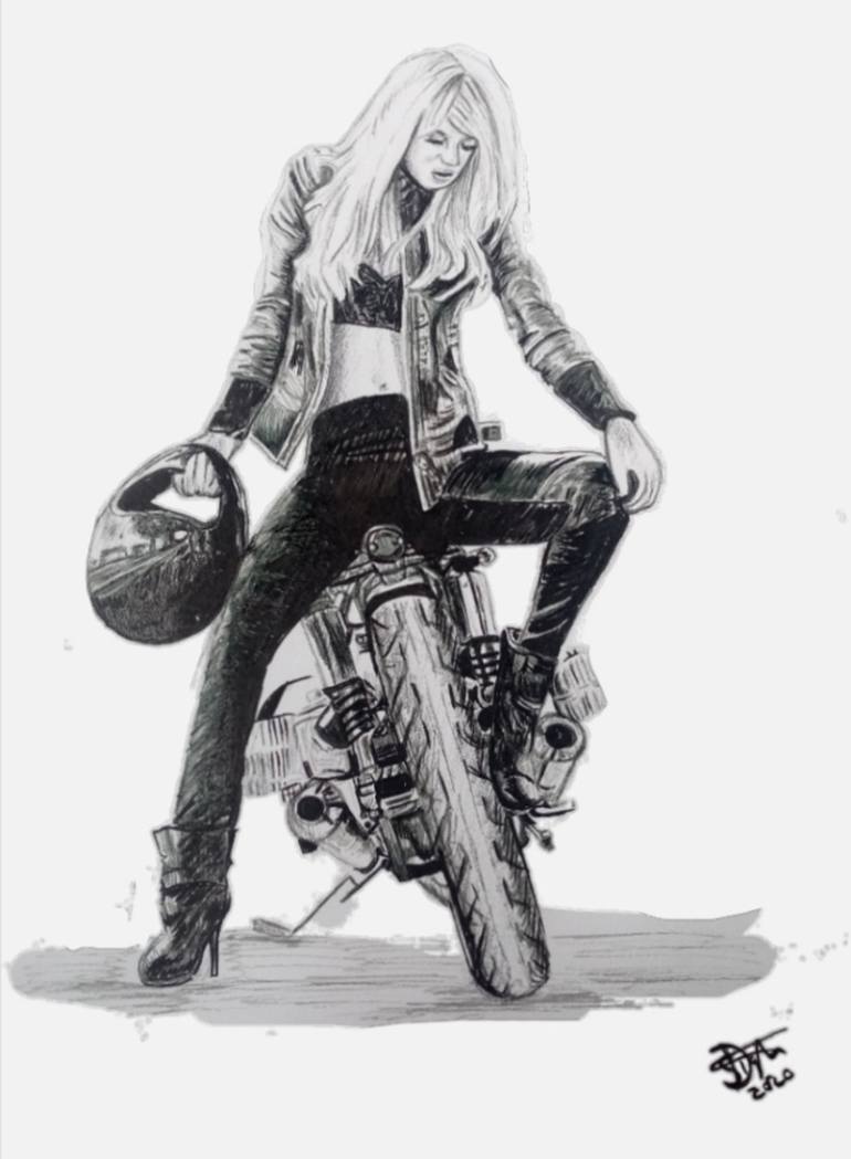 biker women images