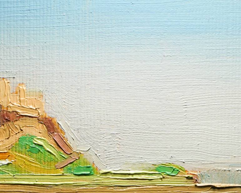 Original Impressionism Landscape Painting by Nuhaize Ahmed