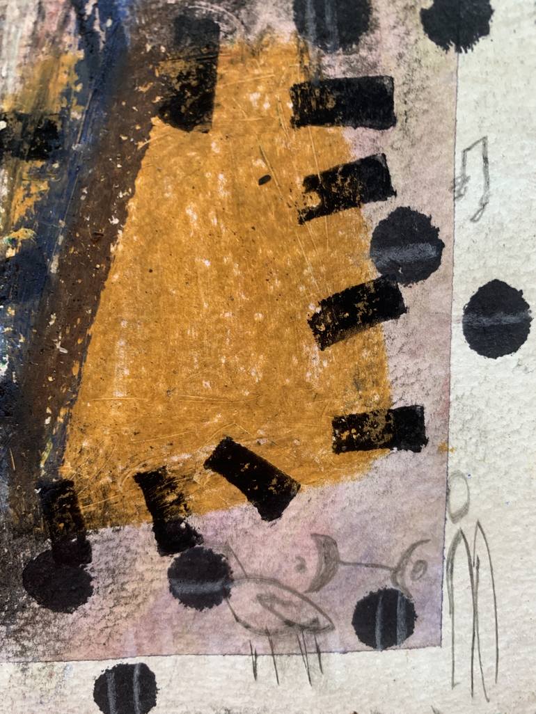 Original Abstract Expressionism Cities Painting by Made By Rytami