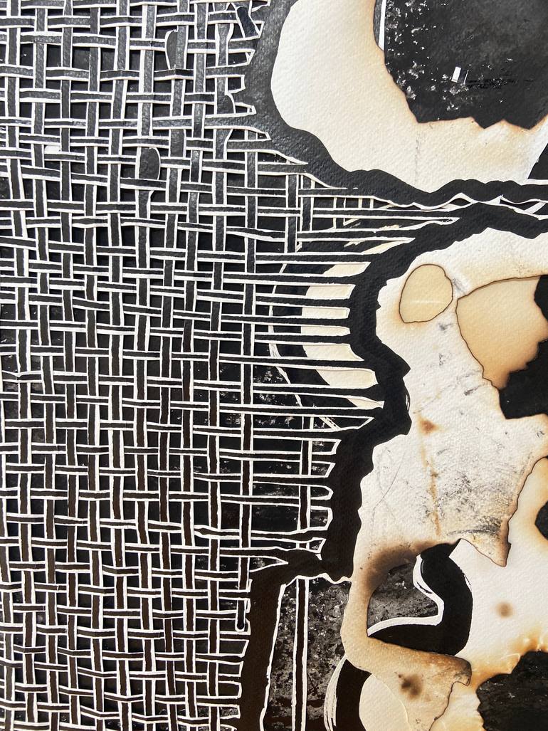 Original Abstract Painting by Mette Mitchell