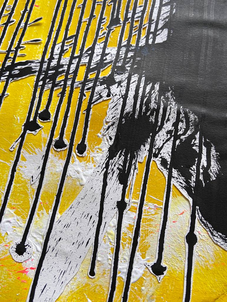 Original Expressionism Abstract Painting by Mette Mitchell