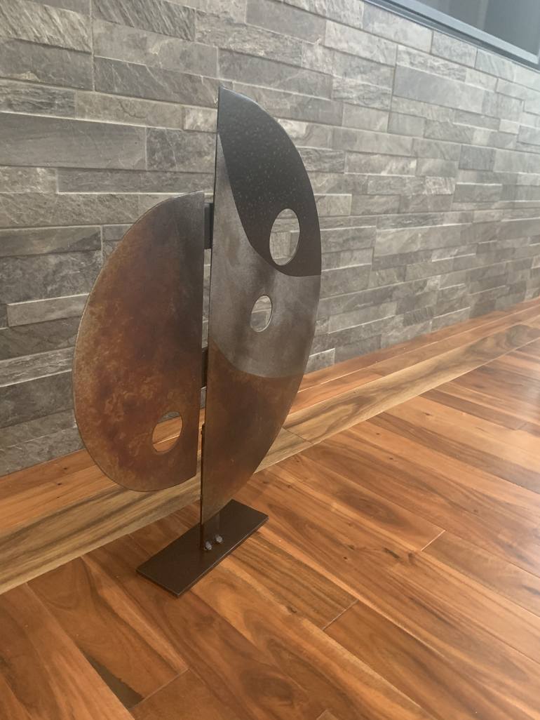 Original Abstract Sculpture by Ron Wight