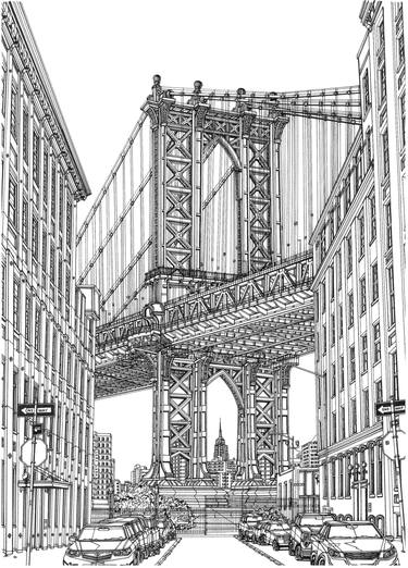 Manhattan Bridge NYC thumb