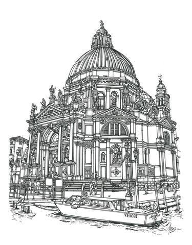 Santa Maria Della Salute in Venice thumb