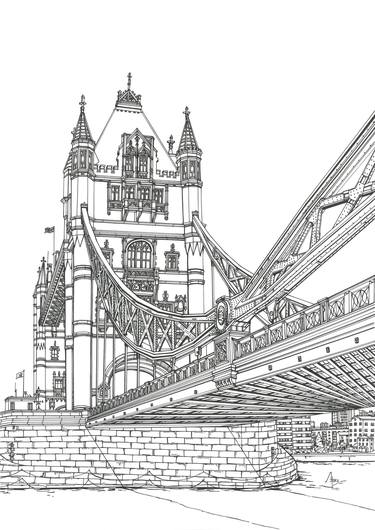 Tower Bridge in London thumb