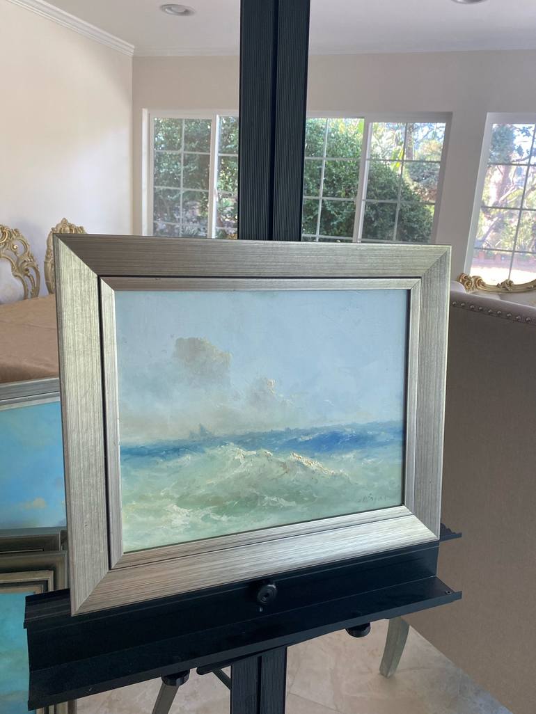 Original Fine Art Seascape Painting by Karen Darbinyan