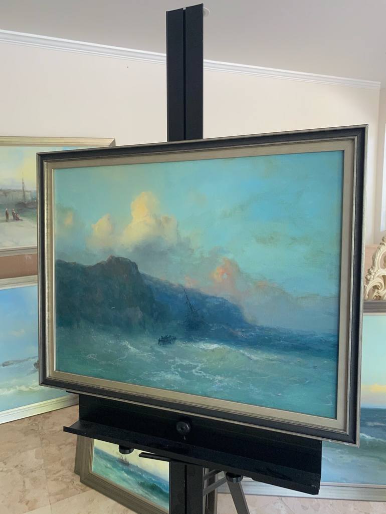 Original Seascape Painting by Karen Darbinyan
