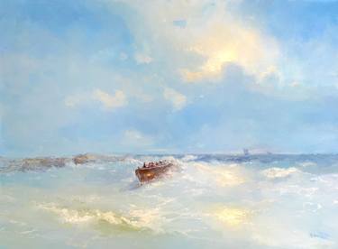 Original Fine Art Seascape Paintings by Karen Darbinyan