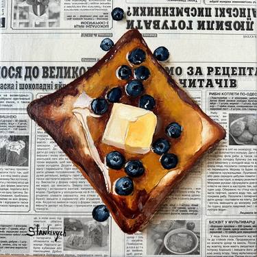 Original Pop Art Food & Drink Paintings by Juli Stankevych