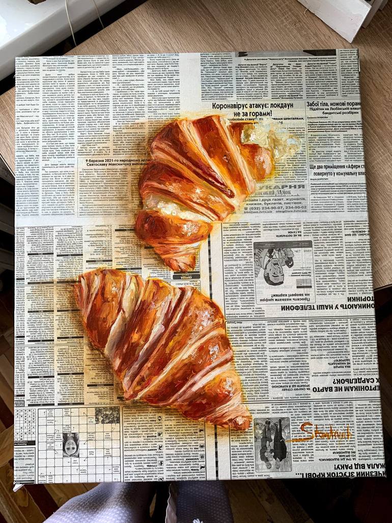 Original Food Painting by Juli Stankevych