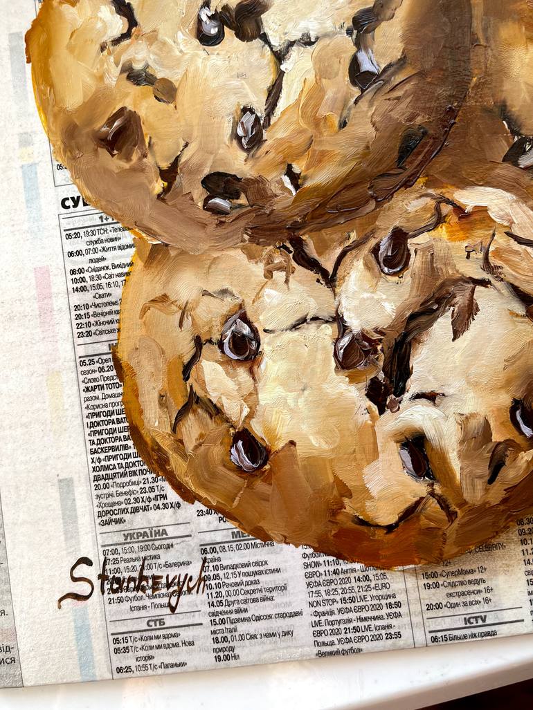 Original Pop Art Still Life Painting by Juli Stankevych