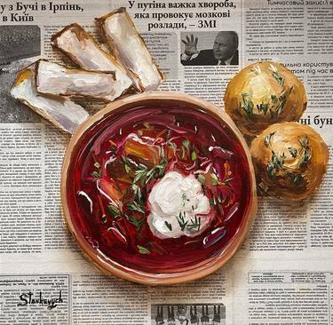 Print of Art Deco Food Paintings by Juli Stankevych