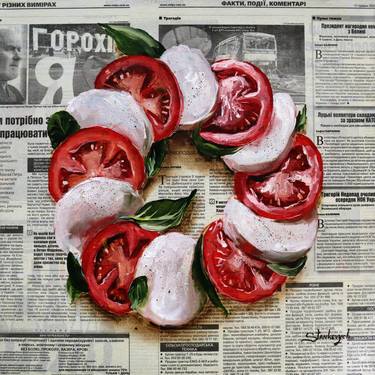 Original Food Paintings by Juli Stankevych