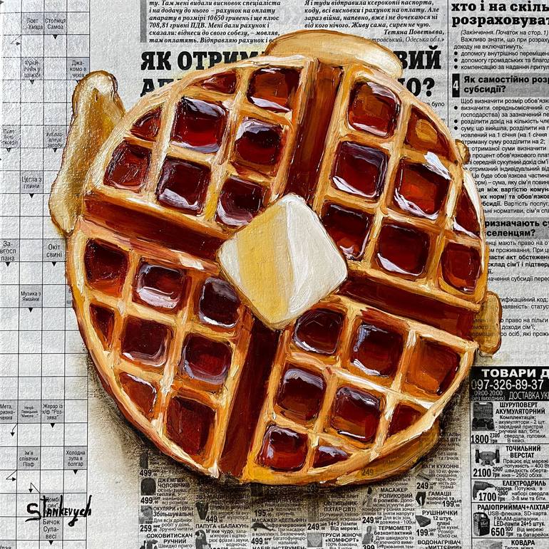 Print of Art Deco Food Paintings by Juli Stankevych