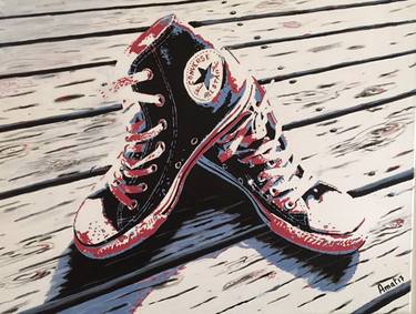 chuck taylor painting