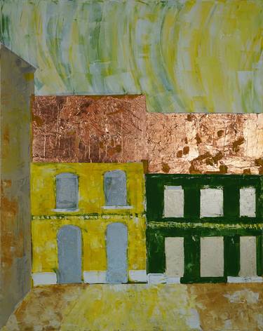 Print of Abstract Expressionism Architecture Paintings by Solcan Adrian