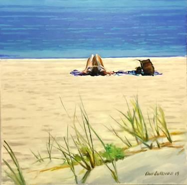 Original Beach Painting by Ann Sullivan