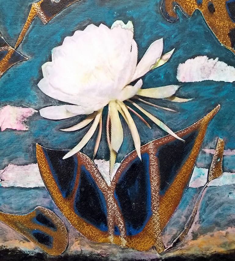 Original Abstract Nature Painting by Rosalind Bloom