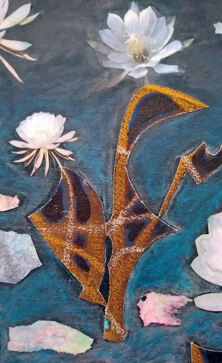 Original Abstract Nature Painting by Rosalind Bloom
