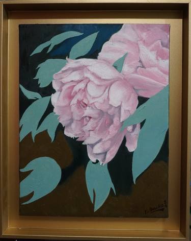 Original Figurative Floral Paintings by Ratko Backo