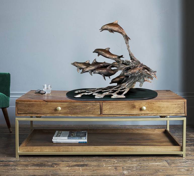 Original Realism Animal Sculpture by Barry Jackson