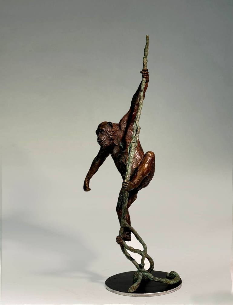 Original Photorealism Animal Sculpture by Barry Jackson