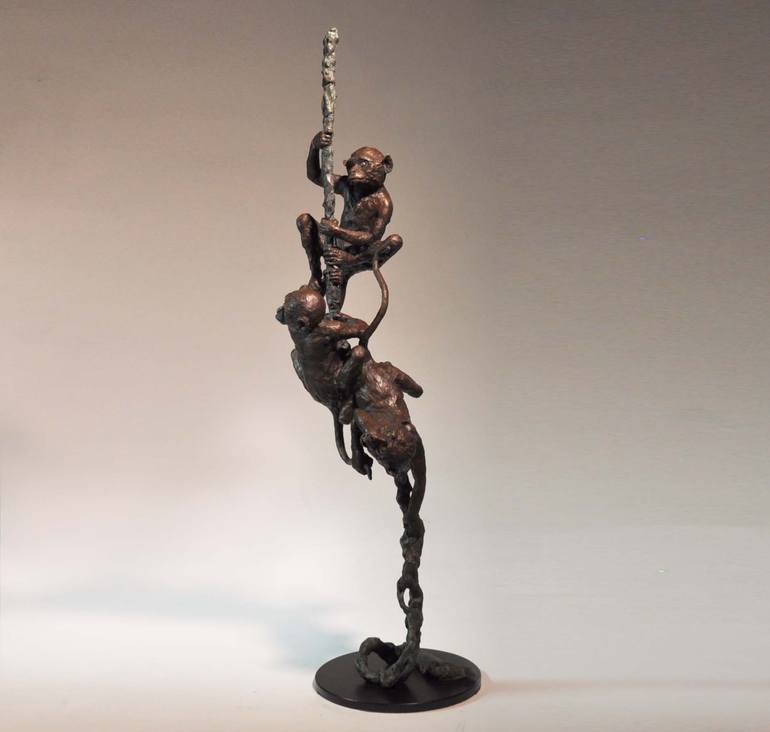 Original Realism Animal Sculpture by Barry Jackson